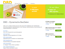 Tablet Screenshot of dbd-online.de